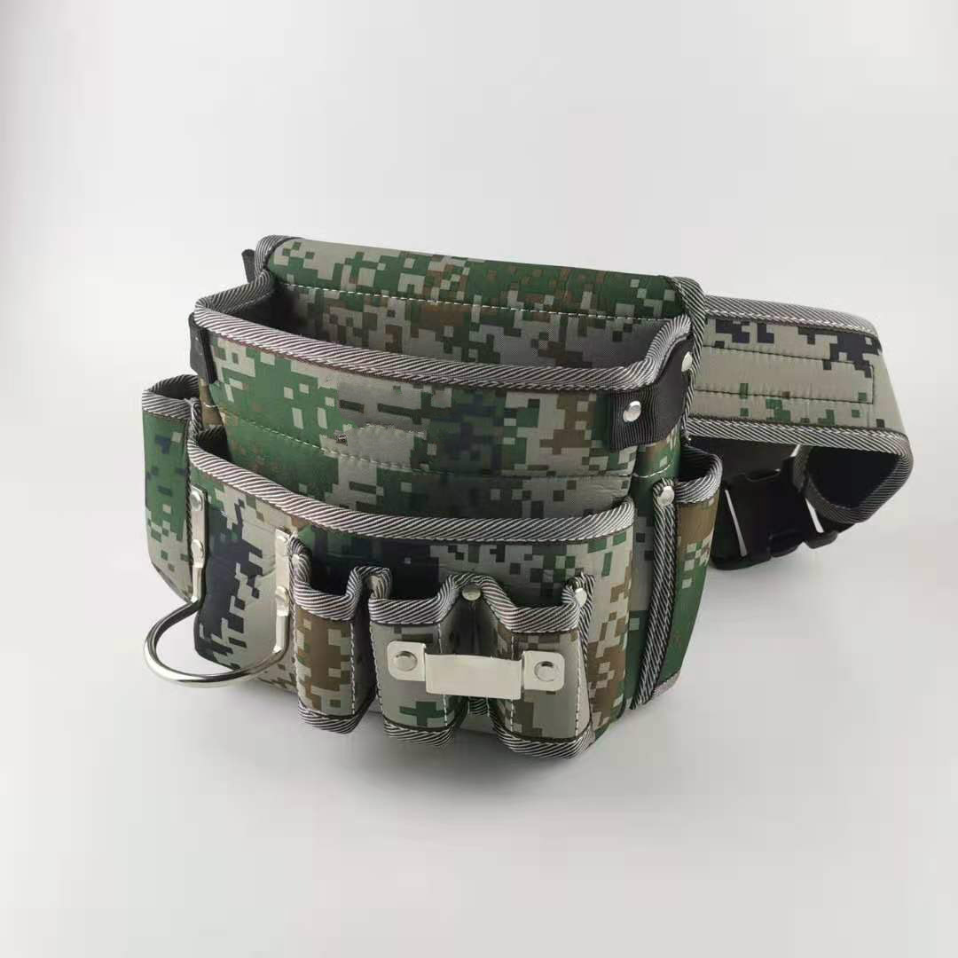 昌奈工具包帆布腰包工具袋木工钉兜 腰带式专用腰包加厚装修维修工地