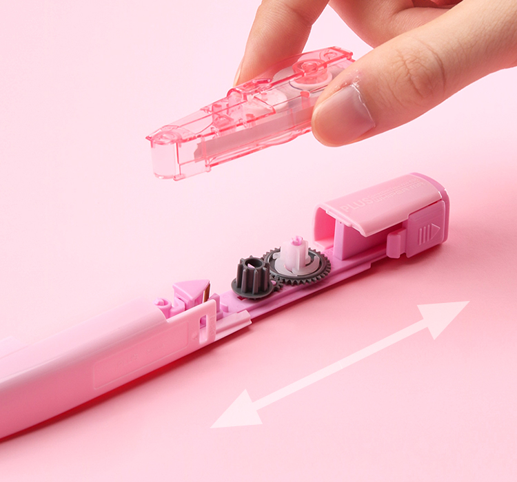 日本plus普乐士修正带替换芯wh635涂改带大容量中小学生用改正带儿童