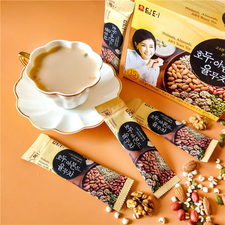 年货韩国进口丹特五谷茶八宝茶坚果营养代餐冲饮早餐饮品薏米粉泡水