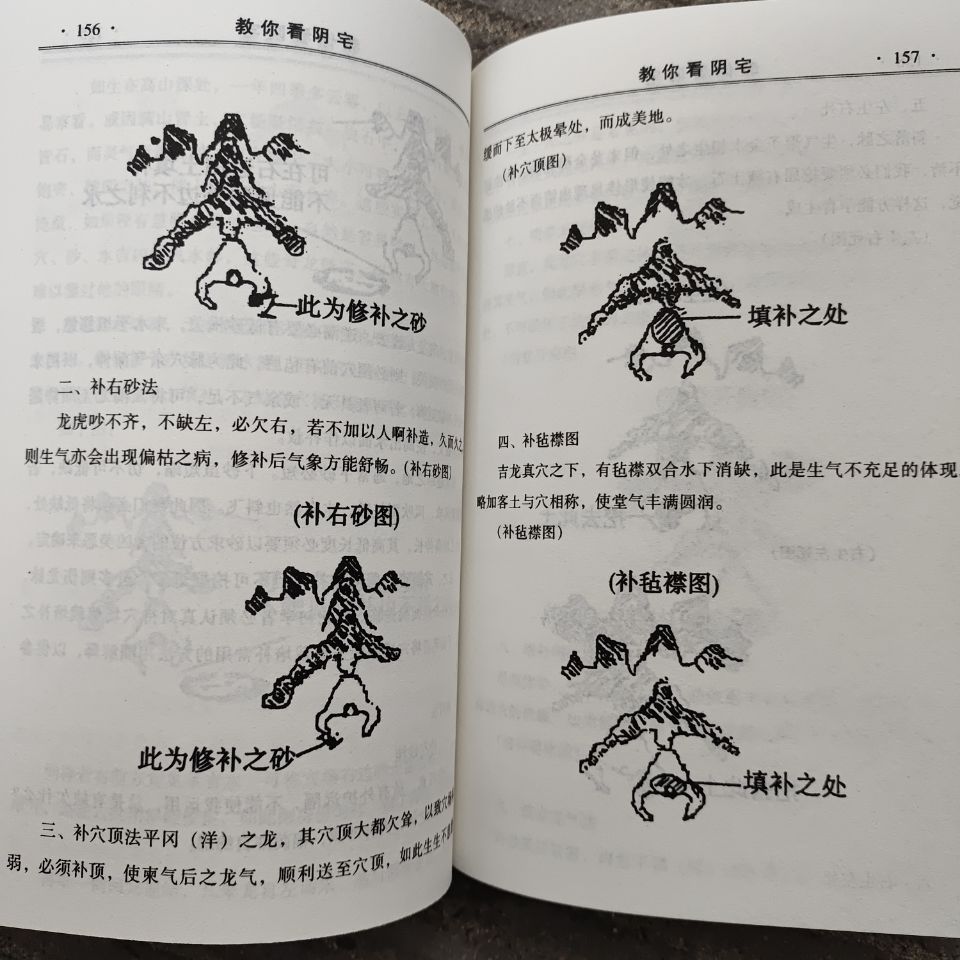 教你看阴宅风水416页喝形取象仙命与坐山分金阴宅罗经使用方法