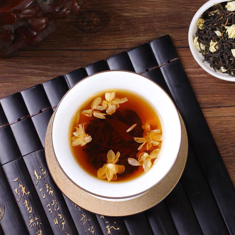 浓香茉莉花红茶2021新茶茉莉花春茶250g1袋装