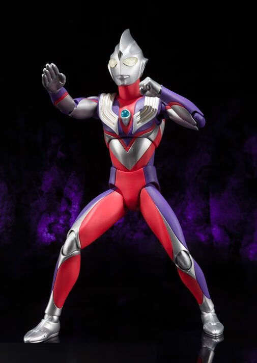 万代(bandai)万代同款复合迪迦奥特曼act闪耀特利迦超可动赛罗捷德shf