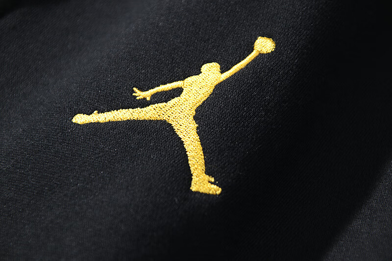 臻畅芬秋冬潮牌clot联名aj飞人刺绣陈冠希连帽卫衣男女情侣加绒拉链