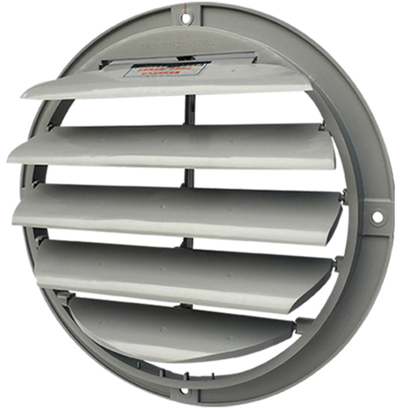 活动式百叶窗出风口抽风机防风罩防雨罩排气扇排气口排风口排风罩 12