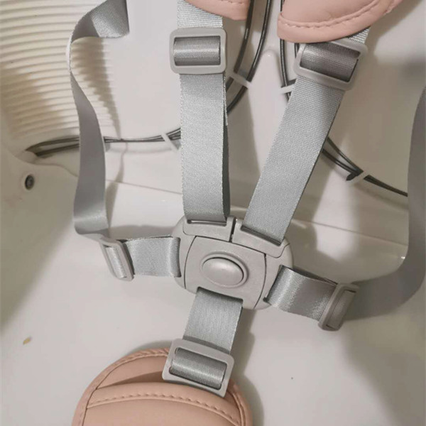 婴儿车配件五点式安全带童餐椅椅绑带配件银灰安全带涂鸦粉护肩档