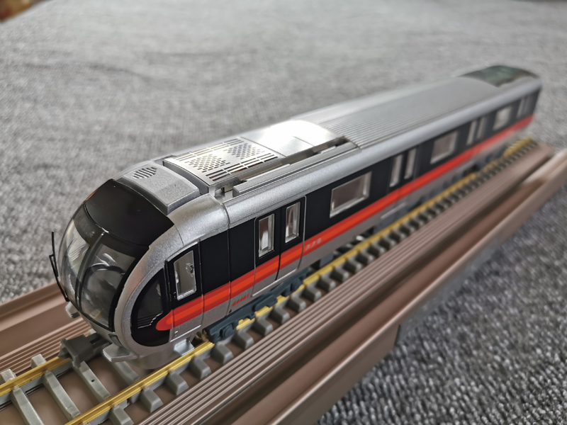 北京地铁模型12789号线轨道交通仿真合金摆件商务礼品沙盘模型1:68