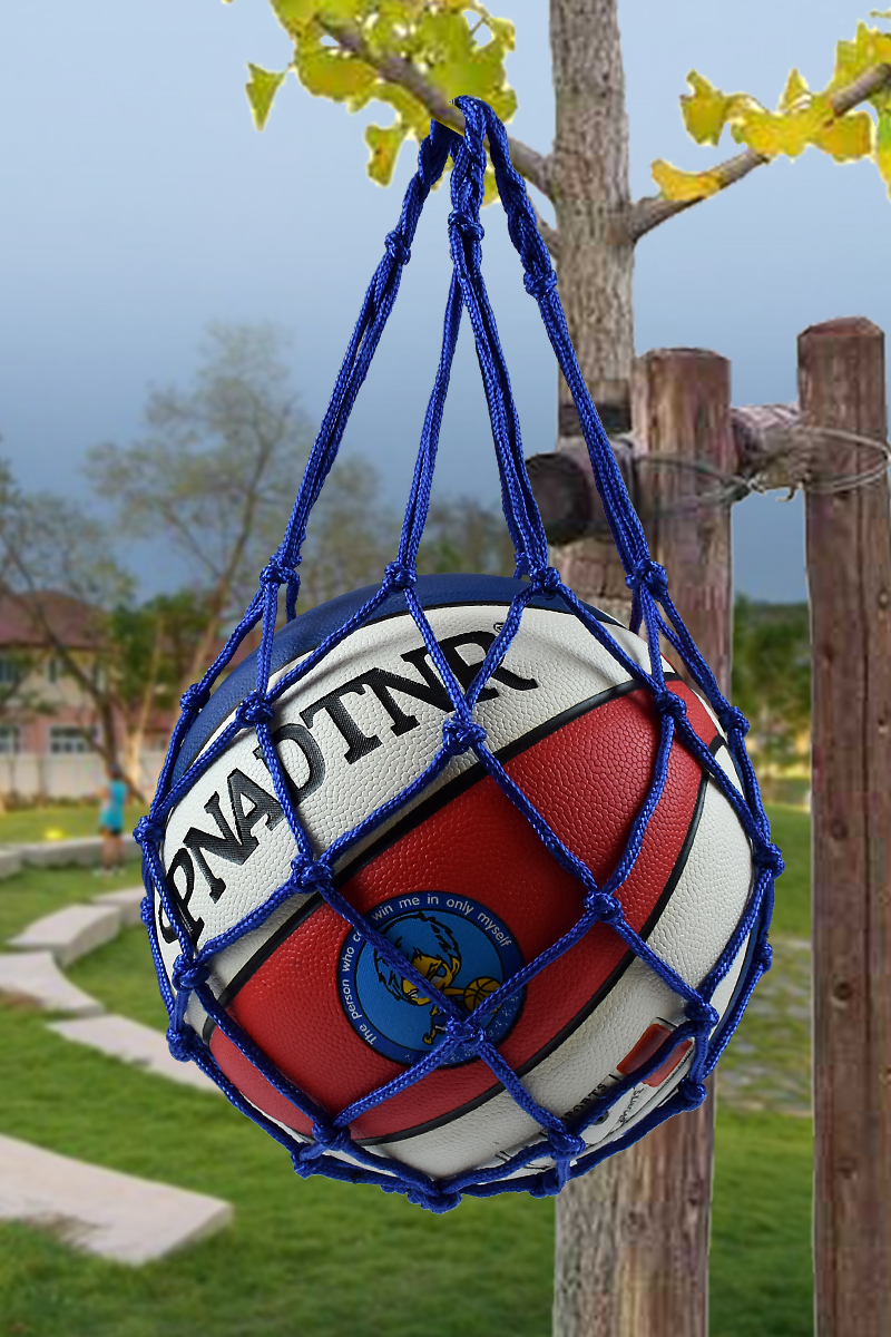 篮球网兜网袋足球手提收纳包球袋网兜学生装备便携背包篮球的网兜 厚