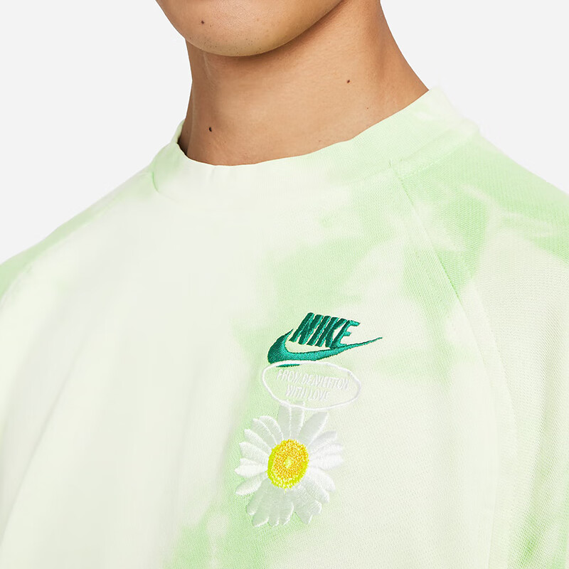 yysports nike耐克男装卫衣新款运动休闲小雏菊圆领套头衫dm5011-332