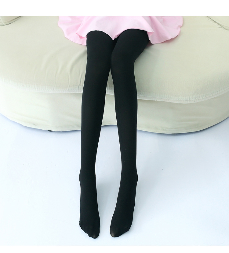 禾野田儿童连裤袜女童舞蹈袜白色打底裤款宝宝彩色丝袜练功春秋冬专用