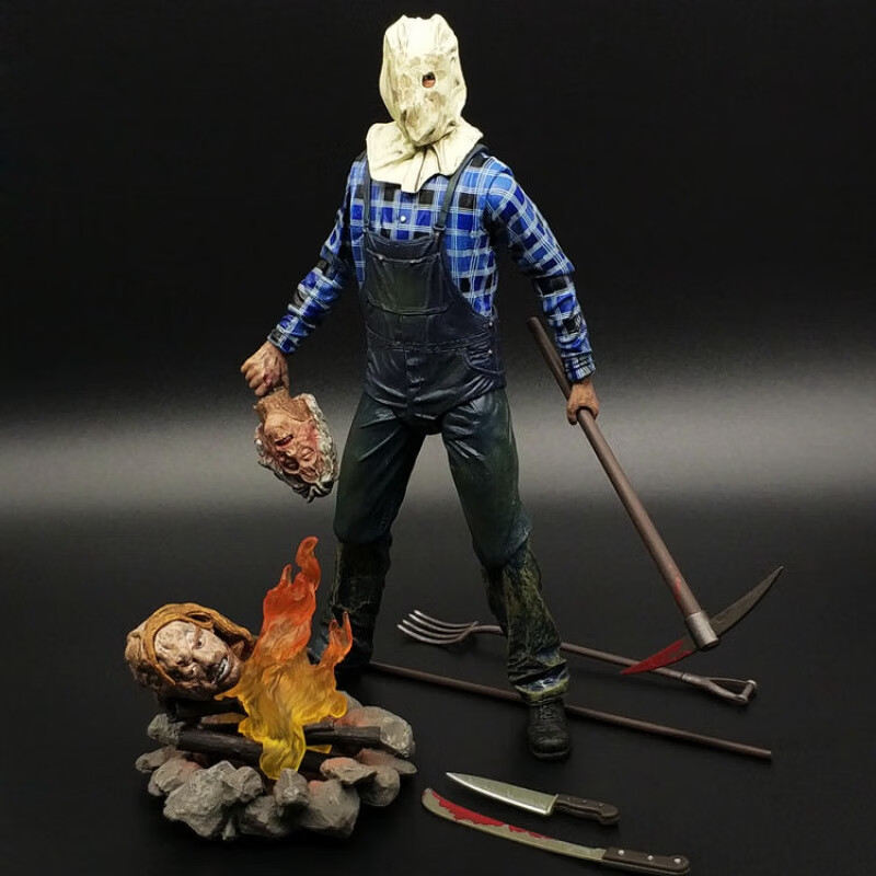 黑色星期五杰森猛鬼街恐怖电影可动人偶模型玩具弗莱迪男孩生日礼物