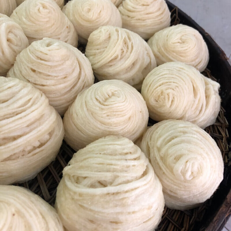 四川宜宾特产面食早餐粑粑燕窝丝 银丝卷 小吃 粗粮食品 10个装