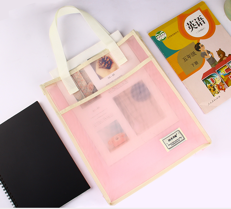 课外补习包小学生初中生儿童女孩男孩补课包学习袋提包手提袋学生拎书