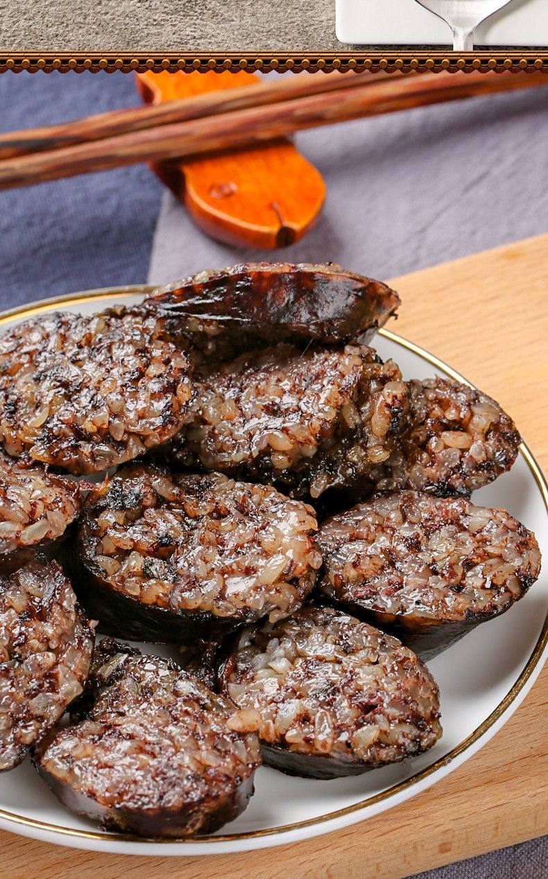 米肠正宗东北糯米肠延边加热即食韩国糯米猪肠血肠朝鲜族特产米肠400