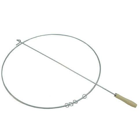 铁圈38cm50cm传统滚铁环滚铁圈健身怀旧实心推铁环铁圈环民间玩具实心