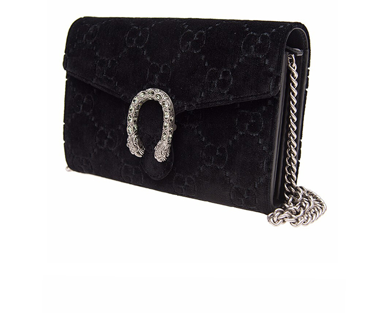 gucci/古驰 dionysus 酒神 系列天鹅绒迷你链条包单肩包 401231 9jtpn