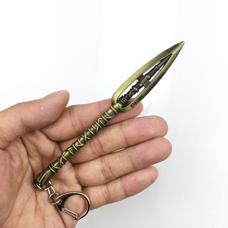 瓦雷利亚钢巨剑 战神斧 暴风战斧 雷神托尔剑钥匙扣 黑豹剑-古铜色