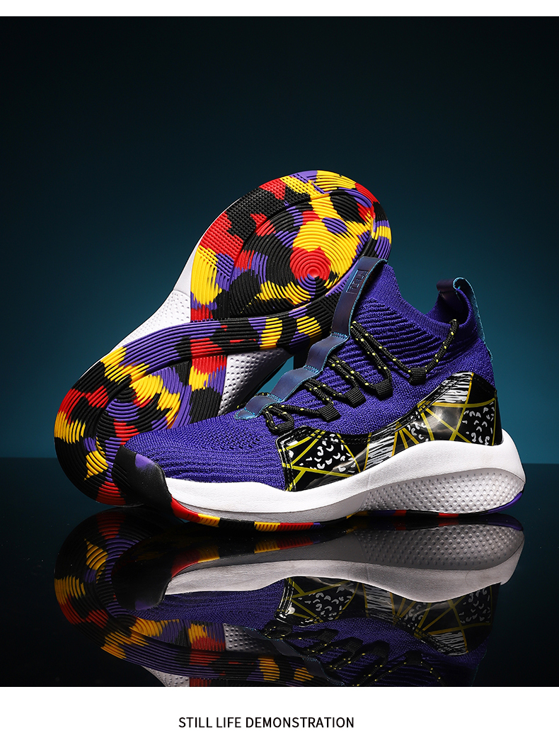 欧文7代8音速8篮球鞋男高帮透气青少年学生儿童球鞋战靴运动鞋女96