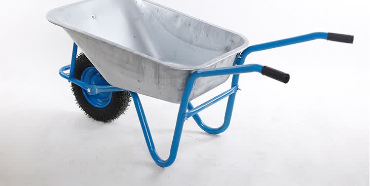 独轮车农用工地单轮手推车推沙泥土花园斗车建筑垃圾搬运车家用车斗