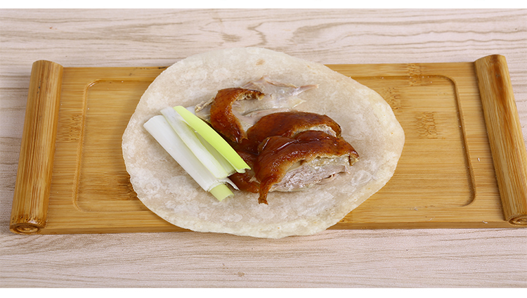 北京烤鸭饼皮京酱肉丝饼皮荷叶饼片皮鸭面皮即食手工烙饼卷饼60张