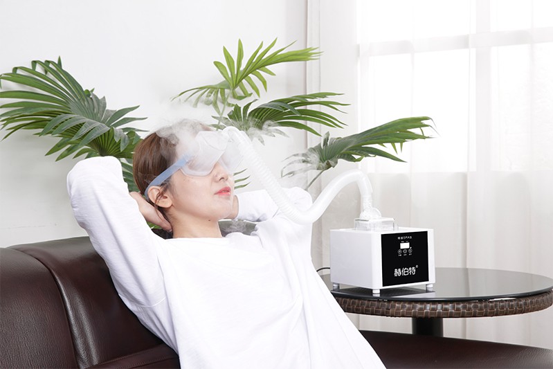 眼部雾化仪加热款美容院眼部spa机冷热雾干眼熏蒸如妃商用冷热款仪器