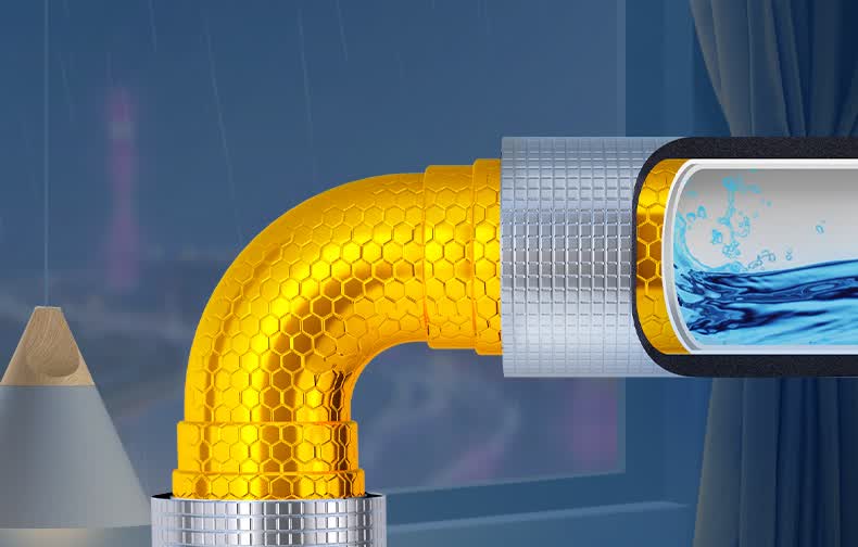 隔音棉卫生间包下水管道阻尼片厕所静音王自粘隔热消音吸音材料110