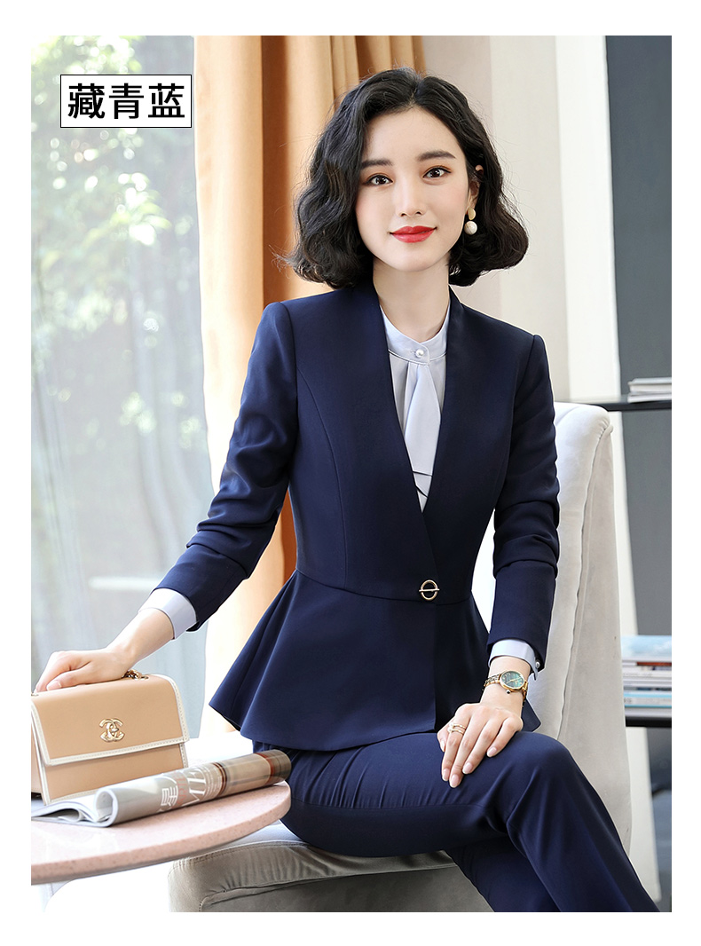 品牌女装职业装套装女2021春秋季气质女神范时尚正装女西装高端工作服
