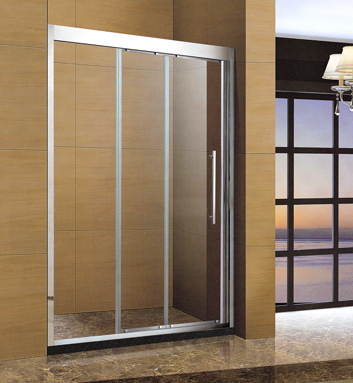 科勒京 三联动淋浴房三联动玻璃推拉门三联动移动门三联动淋浴房三门