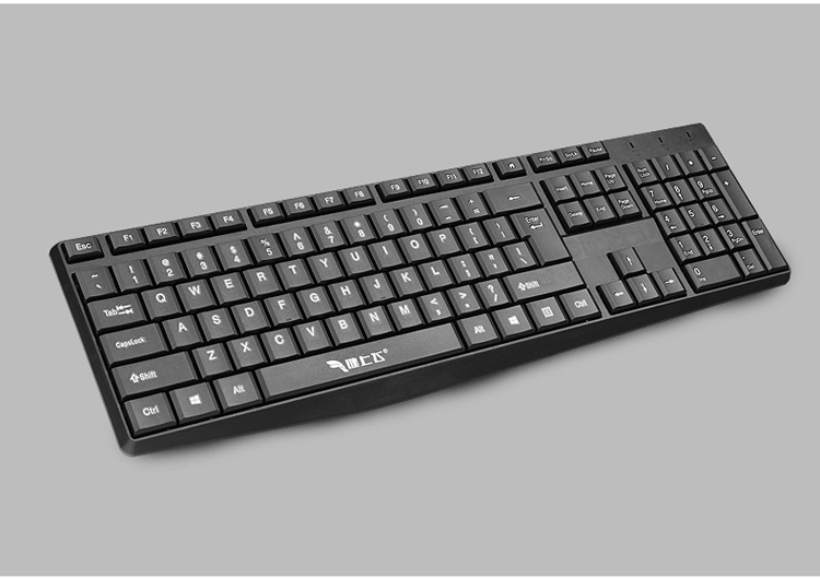 圆孔圆头接口电脑家用办公usb有线键盘切割精晟ps2圆口键盘官方标配