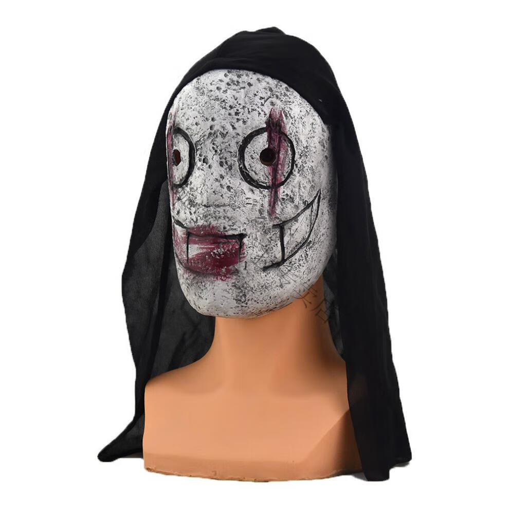 黎明杀机军团cos 黎明杀机军团游戏同款乳胶面具恐怖屠夫半脸头套cos