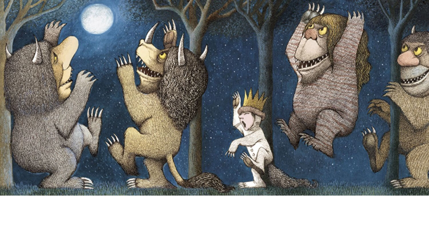 【精装硬壳】野兽国绘本 凯迪克金奖绘本 3-6岁儿童绘本