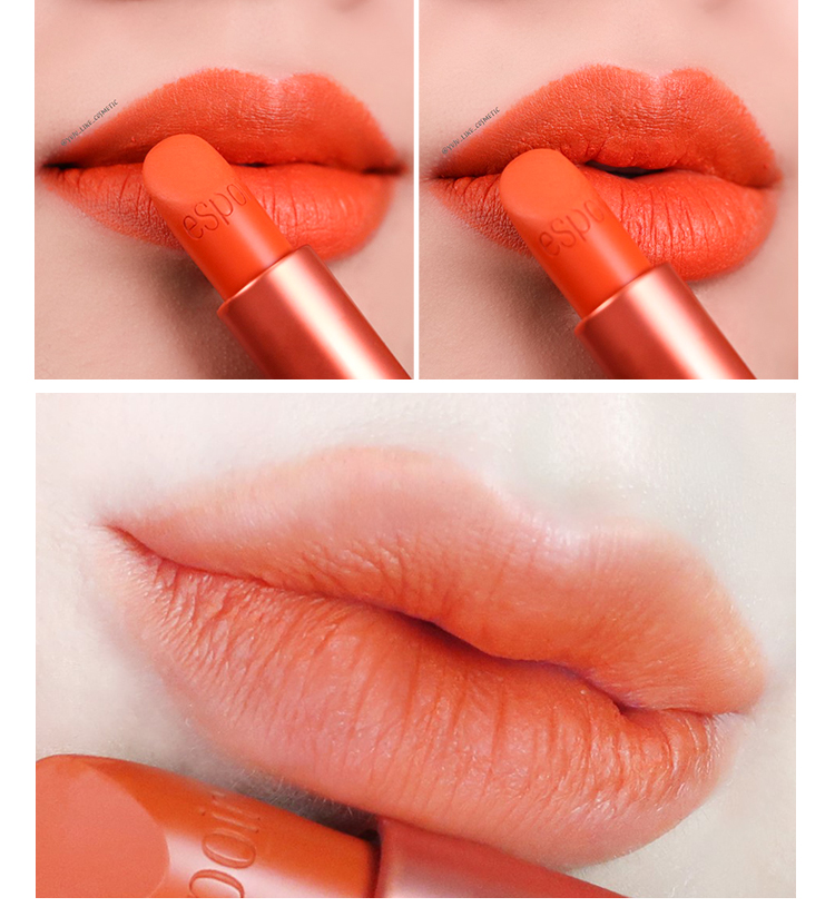 韩国口红唇膏orange橘色胡萝卜色女团色redvibe显白groovybr901