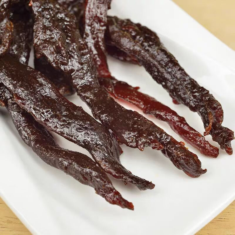 梅州客家特产白渡东方牛肉干手撕风干小包装零食50g/100g零食小吃 1包