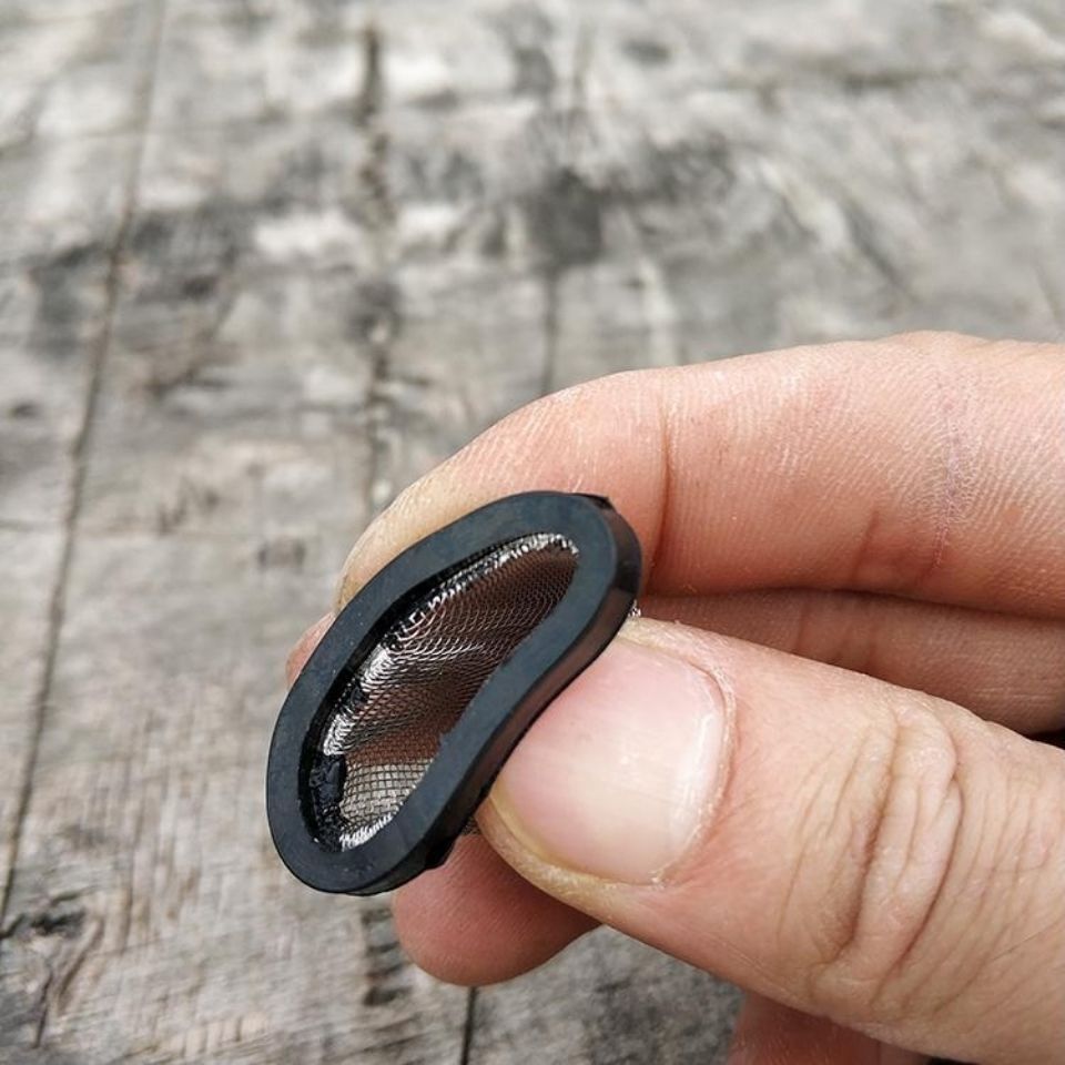 踏板摩托车通用过滤网豪迈gy650chcg125150滤芯放网滤网原厂3个