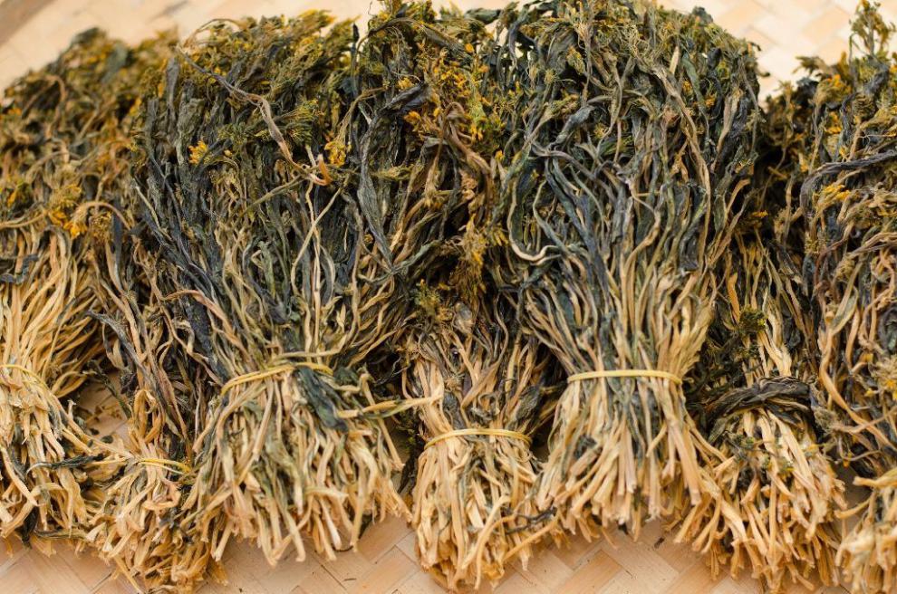 赣香婆 连州特产菜干农家自晒清甜菜心干脱水蔬菜煲汤靓干货自制青菜