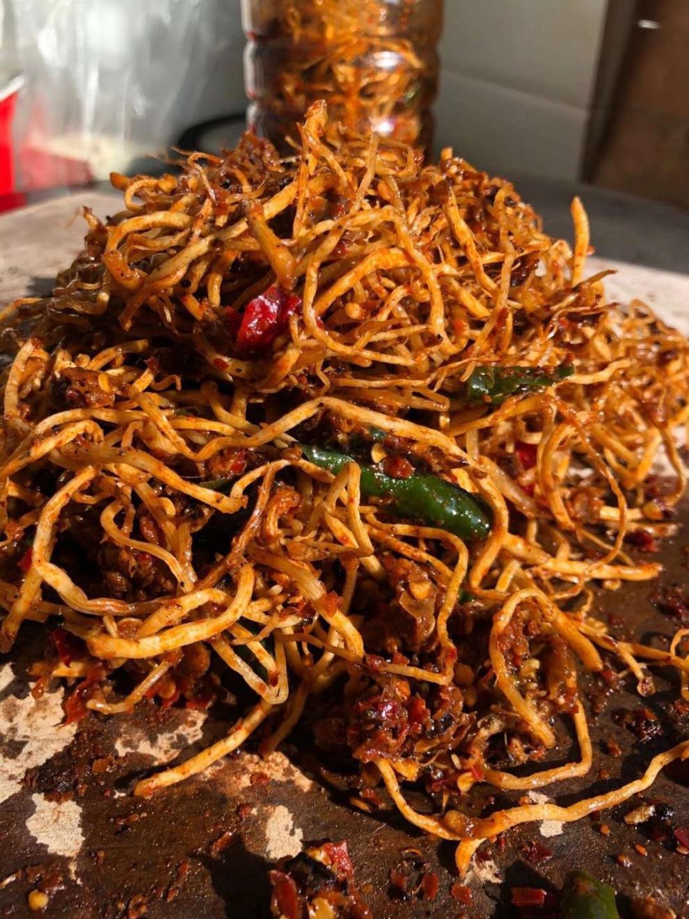 佤味云南普洱特产农家自腌制特麻辣酸爽苤菜根木姜子散装小吃佤味试吃