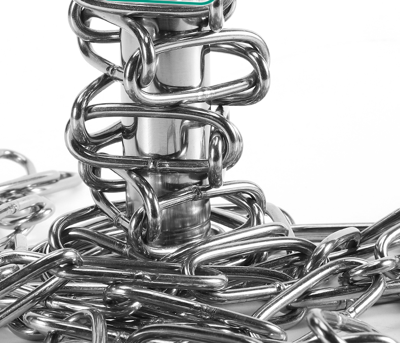 小米生态家居304不锈钢链条晾衣绳晒衣绳免打孔铁链挂衣服风滑晾衣