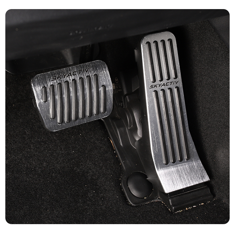 桥运安 适用于马自达cx30油门刹车防滑脚踏板 全新cx-30改装件免打孔