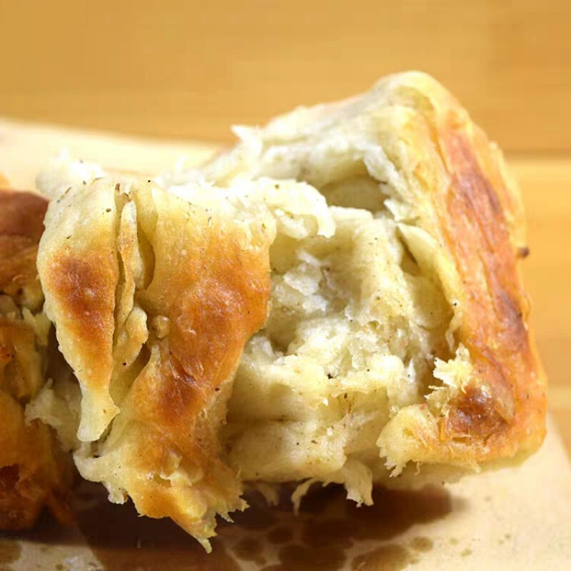 甘肃天水猪油盒子西北特色美食早餐馍烤馒头花卷油馍馍现做现发150g