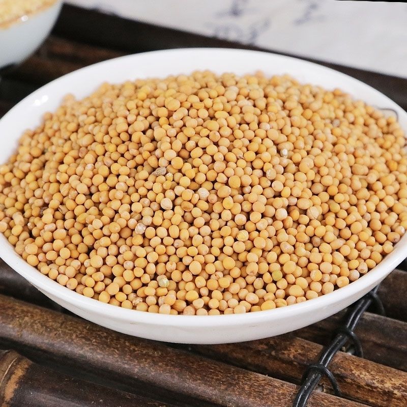 【官方旗舰】白芥子粉 中药材现磨 白介子粉 野生 sn7531 2000克 量勺