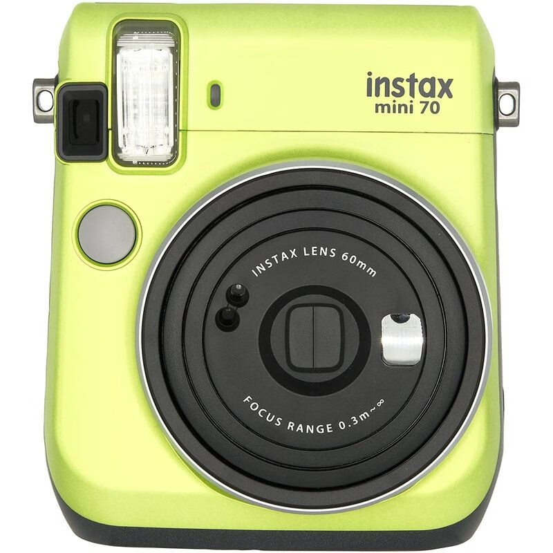 富士(fujifilm)instaxmini70拍立得方形傻瓜相机一次成像 green绿色