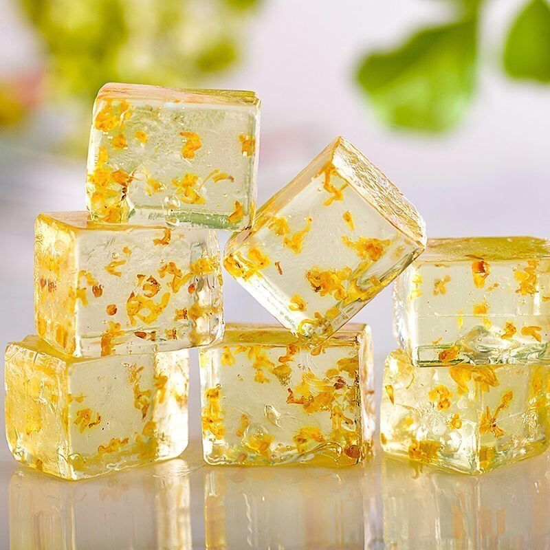 5折 桂花糕 水晶桂花糕 茉莉花糕 桂花软糖糖果网红零食 甜点点心