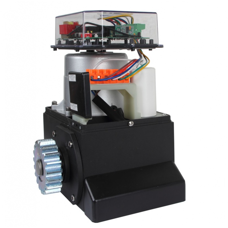 滚轮式开门机捷力电动遥控平移门一体机平开门电机别墅电动门机铁艺