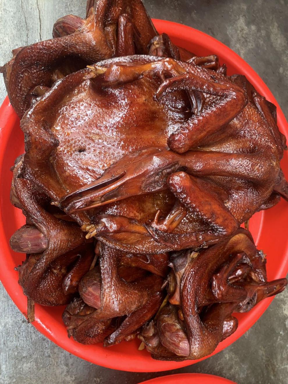 潮汕特产熏鸭脯 舌尖上的美食甘蔗烟熏腊鸭补烤鸭汕头峡山鸭脯 潮汕