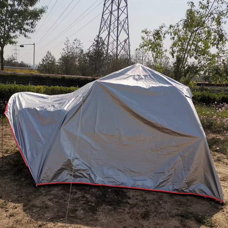 帐篷防雨外罩户外露营帐篷防雨罩外罩遮光保暖帐篷外套大号雨布帐篷布