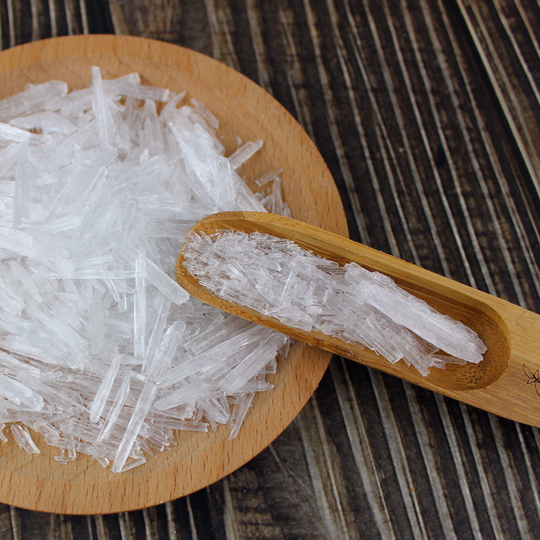 天然薄荷脑 中药材高出度薄荷冰醇 药用级晶体1斤装500g【图片 价格