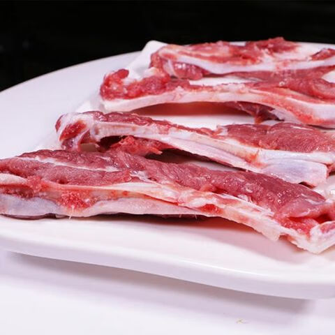 新鲜猪月牙骨月亮骨猪脆骨猪软骨散养猪肉猪排黑猪4斤脆骨条眉毛骨小