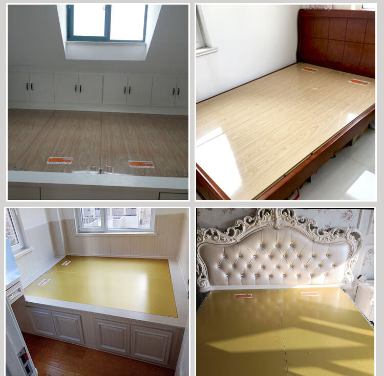 韩国电热板家用炕板碳纤维电热炕板可调温电暖炕无辐射电热炕板木纹