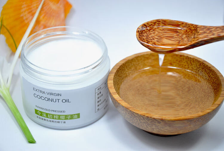 纯椰子油护肤卸妆防晒可食用海南冷压初榨椰子油300ml