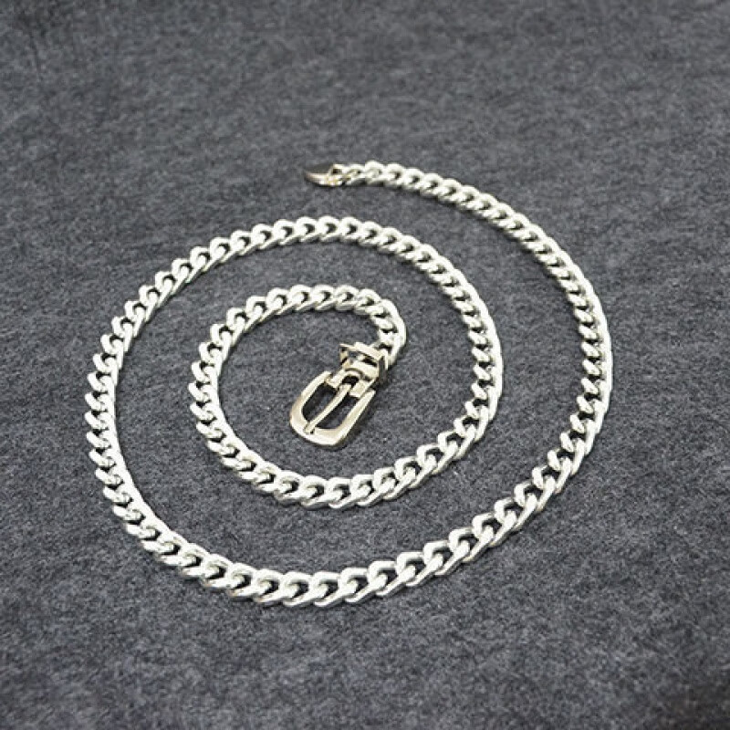 欧美时尚新款女式装饰金属腰链女士简约朋克风链条配牛仔裤p1 金色