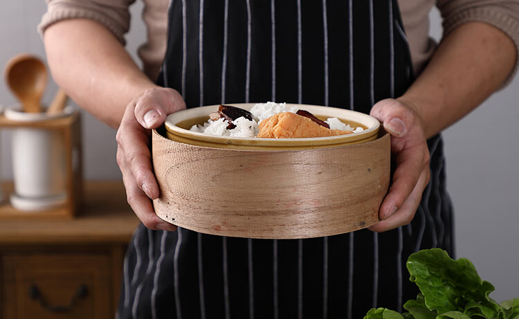 綠色用品 陶瓷土碗瀏陽蒸飯碗蒸蛋碗扣肉碗 復古粗陶缽仔碗米飯碗 5.